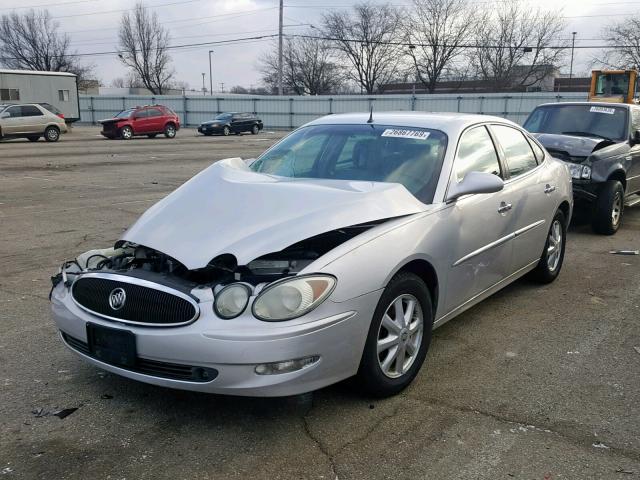 2G4WD532651326787 - 2005 BUICK LACROSSE C SILVER photo 2