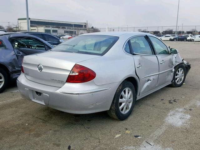 2G4WD532651326787 - 2005 BUICK LACROSSE C SILVER photo 4