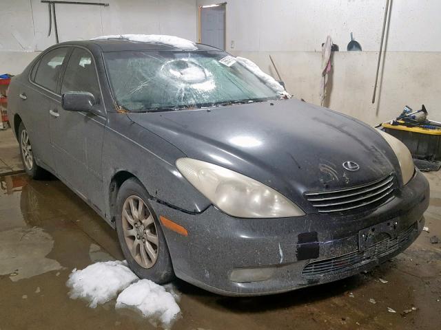 JTHBF30G736007971 - 2003 LEXUS ES 300 BLACK photo 1