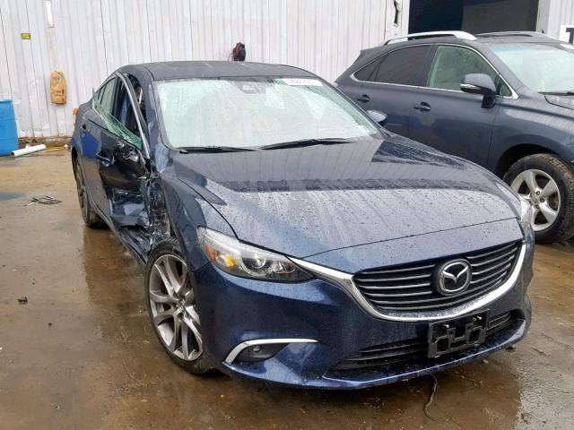 JM1GL1X5XH1151477 - 2017 MAZDA 6 GRAND TO BLUE photo 1