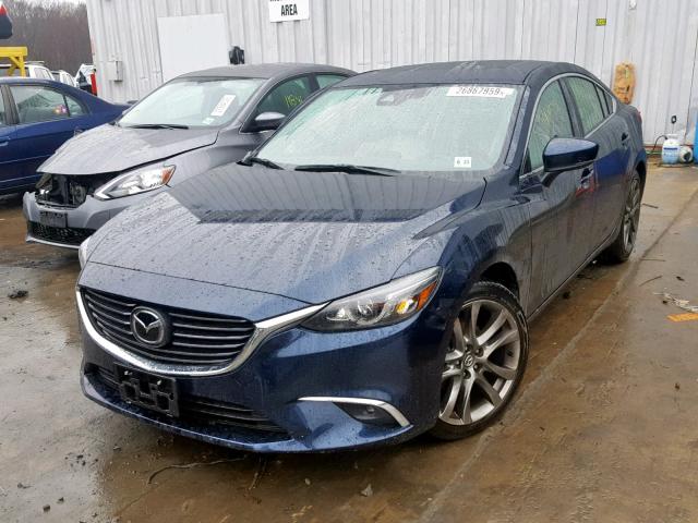 JM1GL1X5XH1151477 - 2017 MAZDA 6 GRAND TO BLUE photo 2