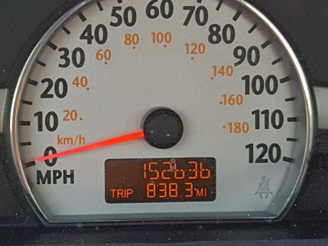 1G8AL55F46Z145319 - 2006 SATURN ION LEVEL BLUE photo 8