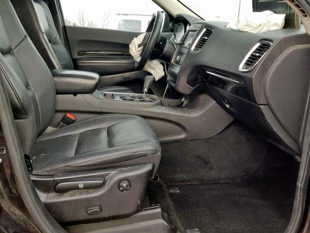 1C4RDJDG2DC675510 - 2013 DODGE DURANGO CR BLACK photo 5