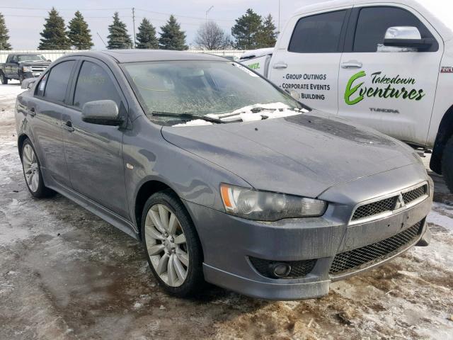 JA3AU86W79U008166 - 2009 MITSUBISHI LANCER GTS GRAY photo 1