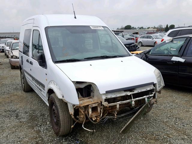 NM0LS6BN4AT042154 - 2010 FORD TRANSIT CO WHITE photo 1