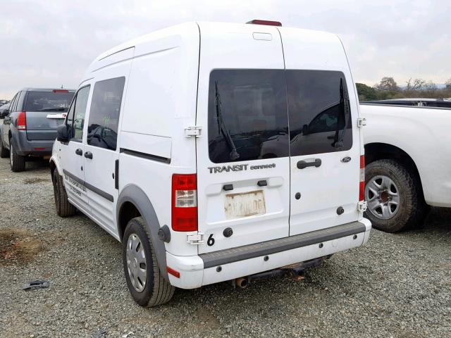 NM0LS6BN4AT042154 - 2010 FORD TRANSIT CO WHITE photo 3