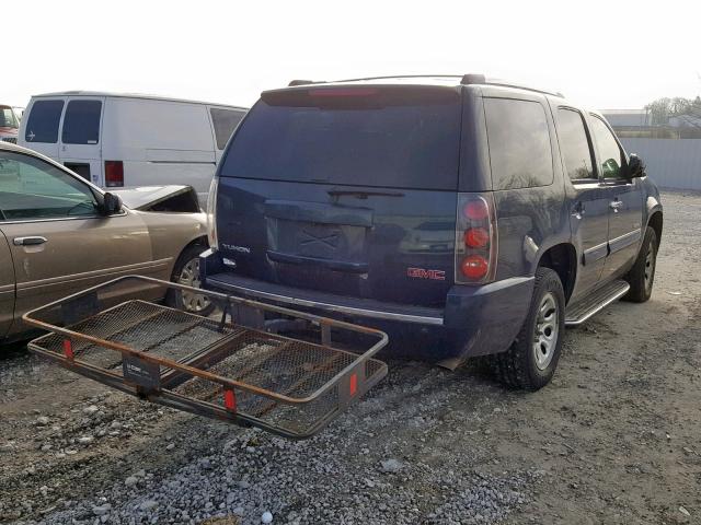 1GKFK63807J130457 - 2007 GMC YUKON DENA BLUE photo 4