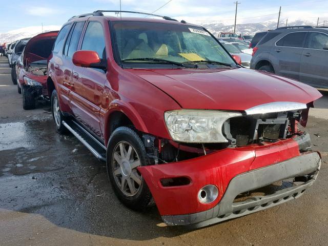 5GADS13S142229040 - 2004 BUICK RAINIER CX RED photo 1