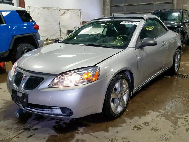 1G2ZH361784282339 - 2008 PONTIAC G6 GT SILVER photo 2