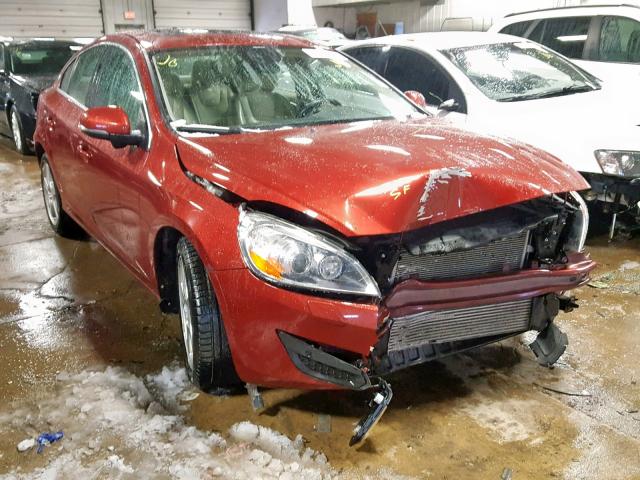 YV1612FH0D2185025 - 2013 VOLVO S60 T5 RED photo 1