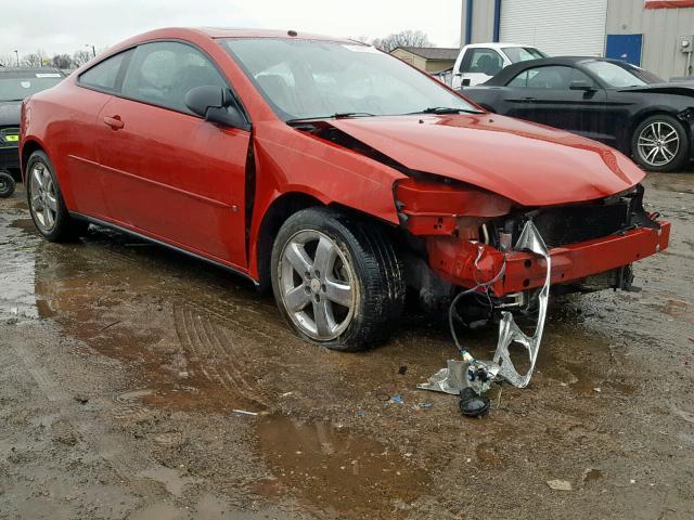 1G2ZH158864146432 - 2006 PONTIAC G6 GT RED photo 1