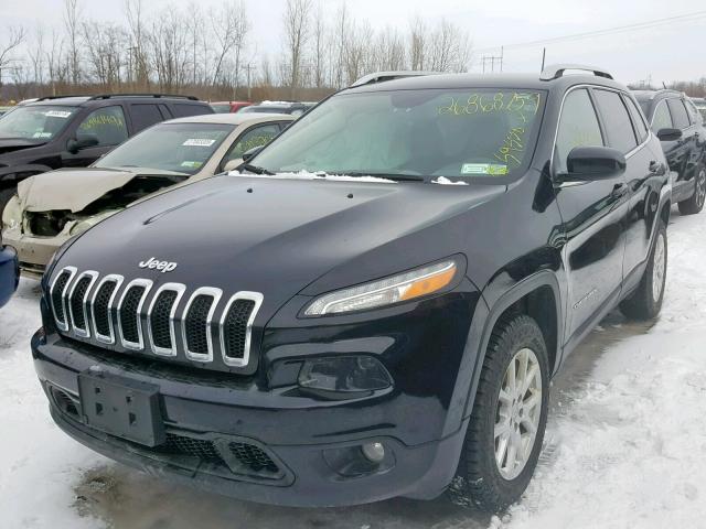 1C4PJMCB8HW531326 - 2017 JEEP CHEROKEE L BLACK photo 2