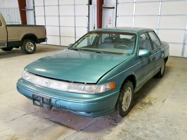 1MELM5341PA600056 - 1993 MERCURY SABLE LS BLUE photo 2