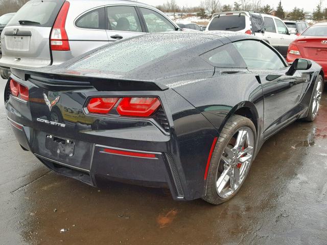 1G1YM2D73G5101338 - 2016 CHEVROLET CORVETTE S BLACK photo 4