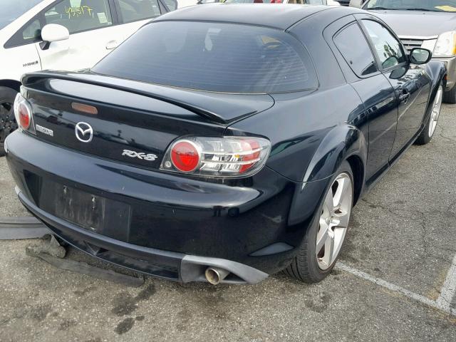 JM1FE173360206097 - 2006 MAZDA RX8 BLACK photo 4