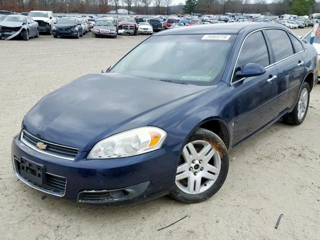 2G1WU58R179216298 - 2007 CHEVROLET IMPALA LTZ BLUE photo 2