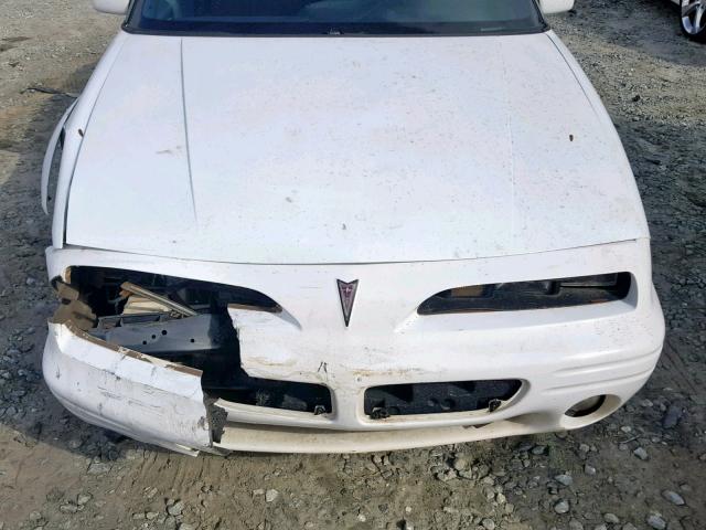 1G2WJ12M8RF226315 - 1994 PONTIAC GRAND PRIX WHITE photo 7