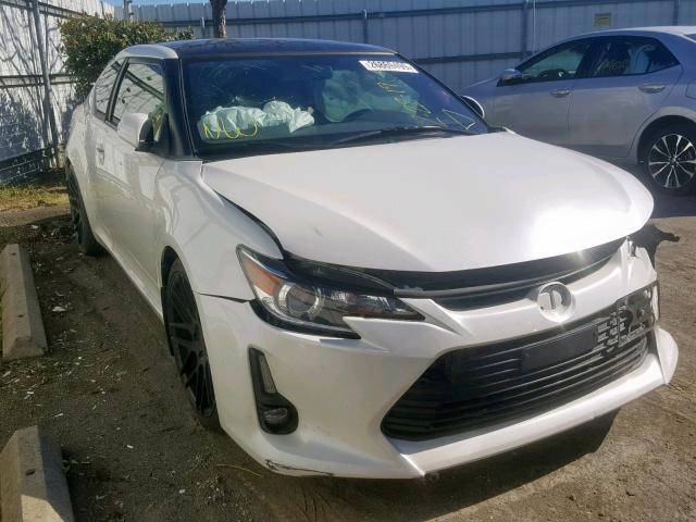 JTKJF5C72GJ018098 - 2016 TOYOTA SCION TC WHITE photo 1