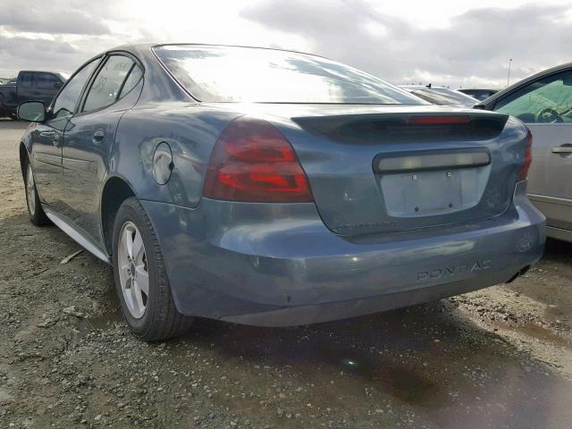 2G2WP552X61233804 - 2006 PONTIAC GRAND PRIX BLUE photo 3