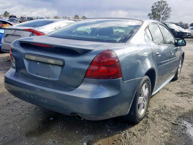 2G2WP552X61233804 - 2006 PONTIAC GRAND PRIX BLUE photo 4