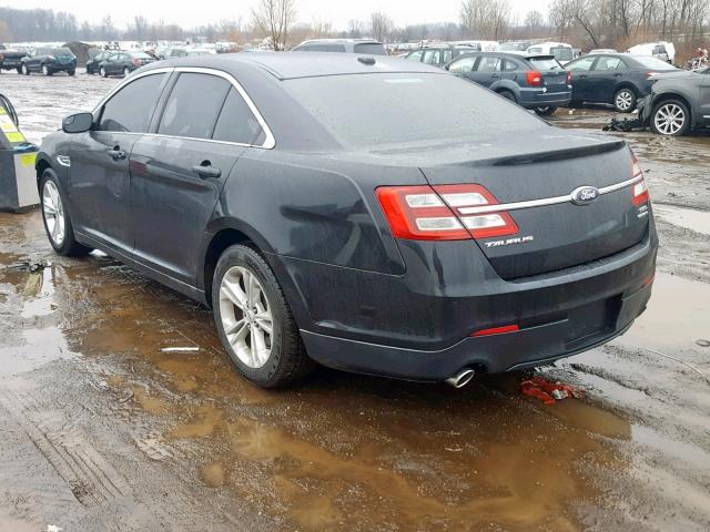 1FAHP2E8XDG228986 - 2013 FORD TAURUS SEL BLACK photo 3