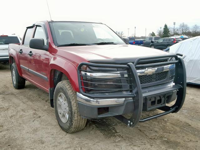 1GCDT136348128187 - 2004 CHEVROLET COLORADO RED photo 1