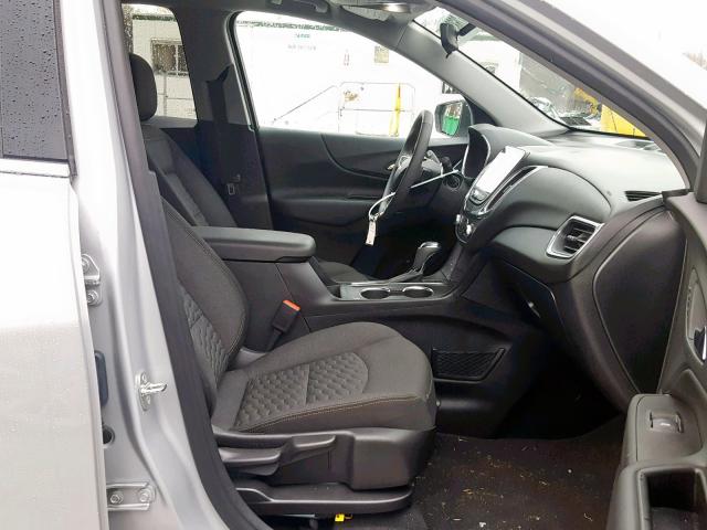 2GNAXUEVXK6119252 - 2019 CHEVROLET EQUINOX LT SILVER photo 5