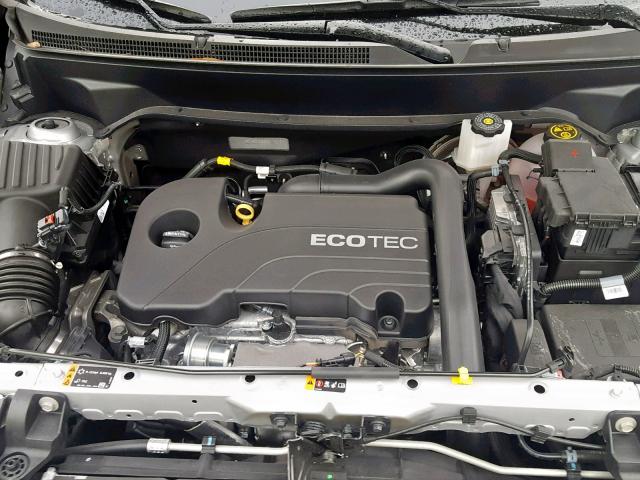 2GNAXUEVXK6119252 - 2019 CHEVROLET EQUINOX LT SILVER photo 7