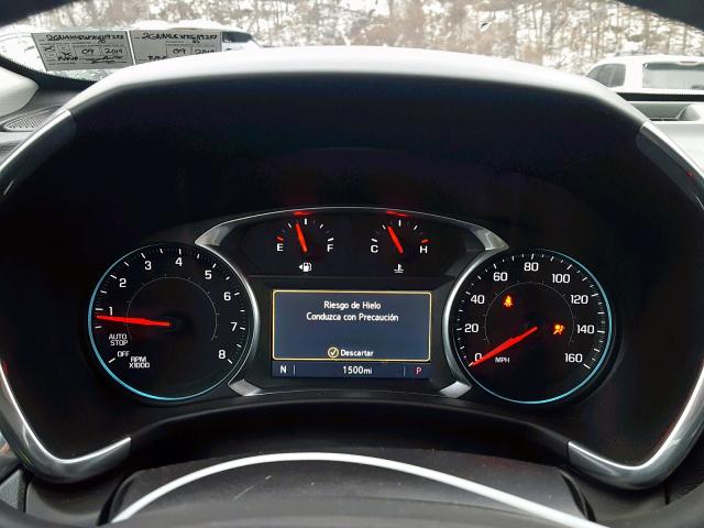 2GNAXUEVXK6119252 - 2019 CHEVROLET EQUINOX LT SILVER photo 8