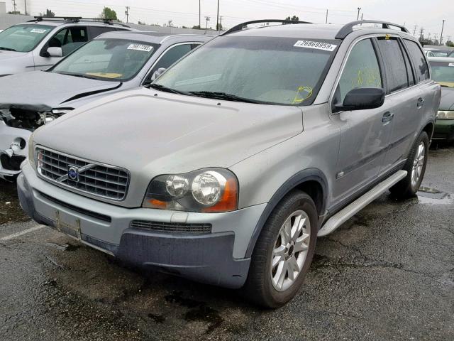 YV1CZ91H031012332 - 2003 VOLVO XC90 T6 SILVER photo 2