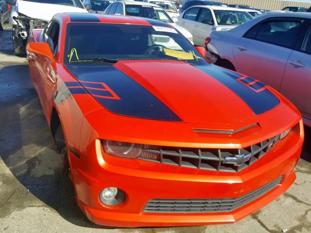 2G1FS1EWXA9175198 - 2010 CHEVROLET CAMARO SS RED photo 1