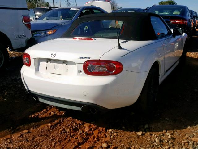 JM1NC2LF3D0228010 - 2013 MAZDA MX-5 MIATA WHITE photo 4