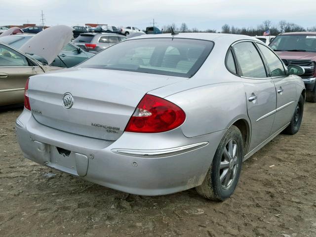 2G4WD582991208862 - 2009 BUICK LACROSSE C SILVER photo 4