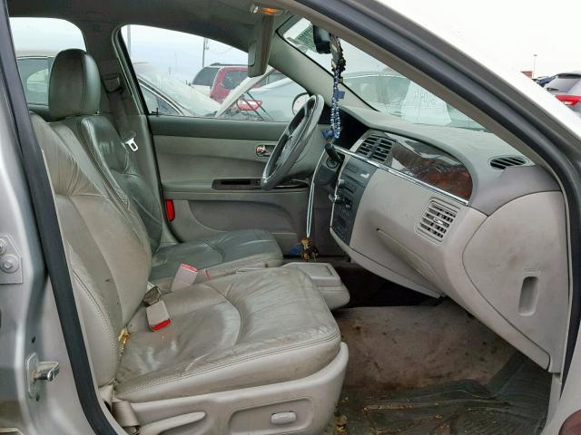 2G4WD582991208862 - 2009 BUICK LACROSSE C SILVER photo 5