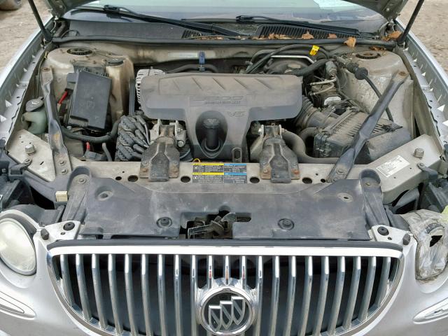 2G4WD582991208862 - 2009 BUICK LACROSSE C SILVER photo 7