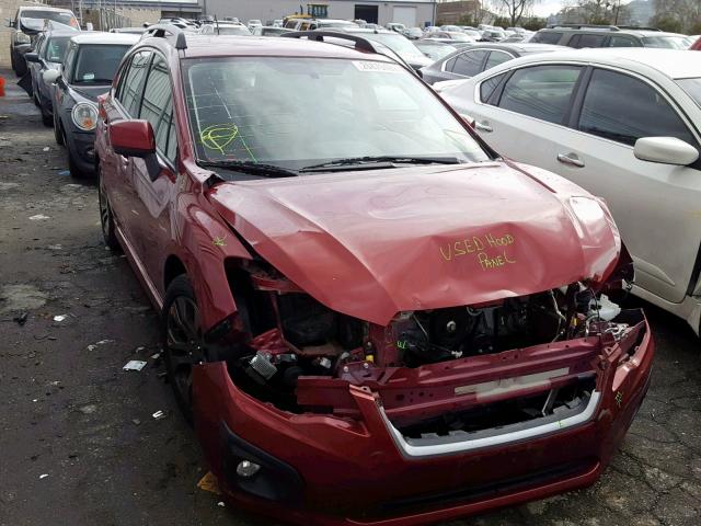 JF1GPAL63E8265641 - 2014 SUBARU IMPREZA SP MAROON photo 1