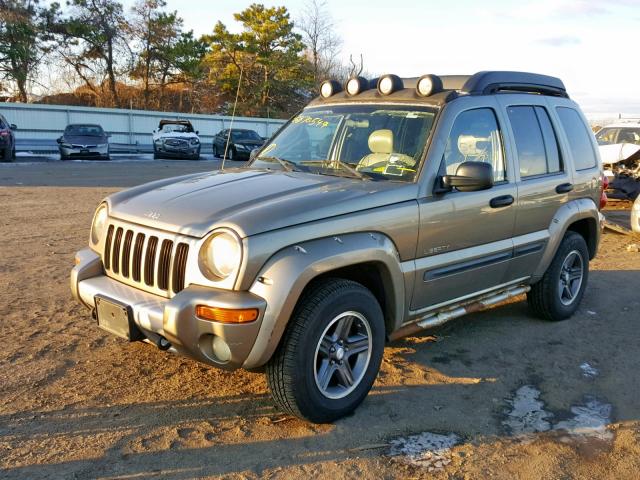 1J4GL38K64W101781 - 2004 JEEP LIBERTY RE GOLD photo 2