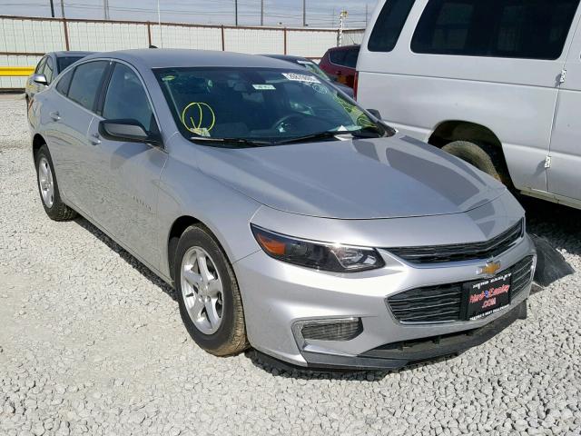 1G1ZB5ST3JF285242 - 2018 CHEVROLET MALIBU LS SILVER photo 1