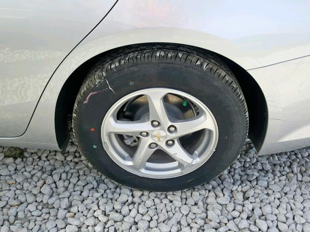 1G1ZB5ST3JF285242 - 2018 CHEVROLET MALIBU LS SILVER photo 9
