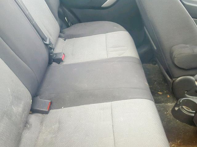 KL1TD66E29B645930 - 2009 CHEVROLET AVEO LS RED photo 6