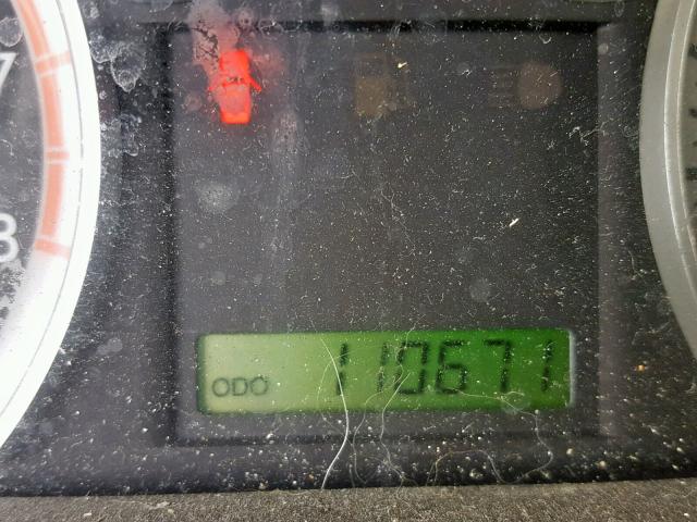 KL1TD66E29B645930 - 2009 CHEVROLET AVEO LS RED photo 8