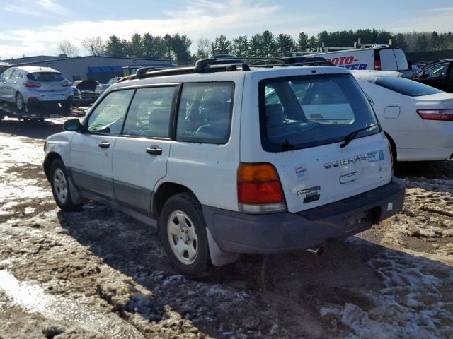 JF1SF6358YH710221 - 2000 SUBARU FORESTER L WHITE photo 3