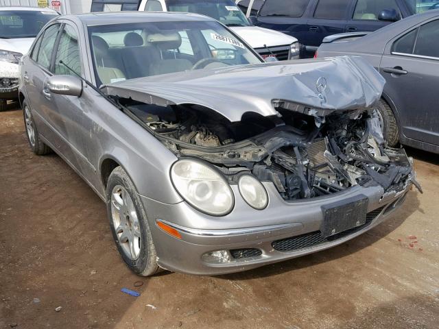 WDBUF65J54A479079 - 2004 MERCEDES-BENZ E 320 GRAY photo 1