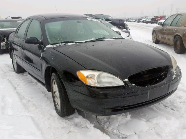 1FAFP55UX2G184314 - 2002 FORD TAURUS SES BLACK photo 1