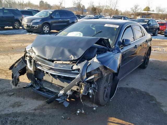 1G1ZC5E13BF399220 - 2011 CHEVROLET MALIBU 1LT 黑色 照片 2