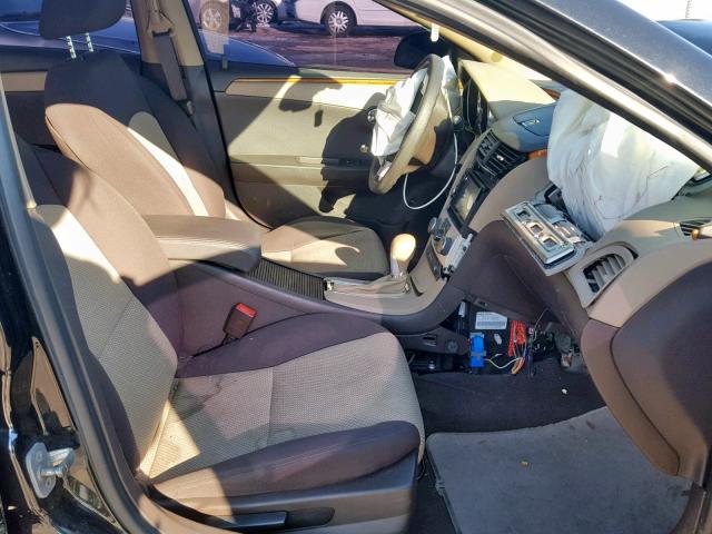 1G1ZC5E13BF399220 - 2011 CHEVROLET MALIBU 1LT 黑色 照片 5