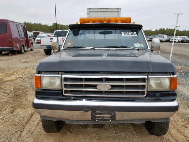 2FDLF47M4LCA92072 - 1990 FORD F SUPER DU BLACK photo 9