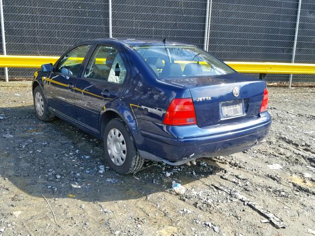 3VWRK69M03M039048 - 2003 VOLKSWAGEN JETTA GL BLUE photo 3