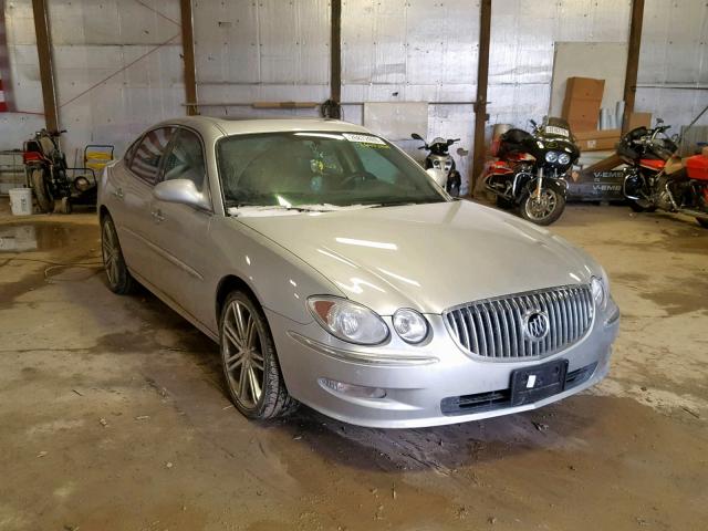 2G4WD582891222364 - 2009 BUICK LACROSSE C SILVER photo 1