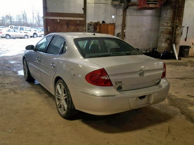 2G4WD582891222364 - 2009 BUICK LACROSSE C SILVER photo 3